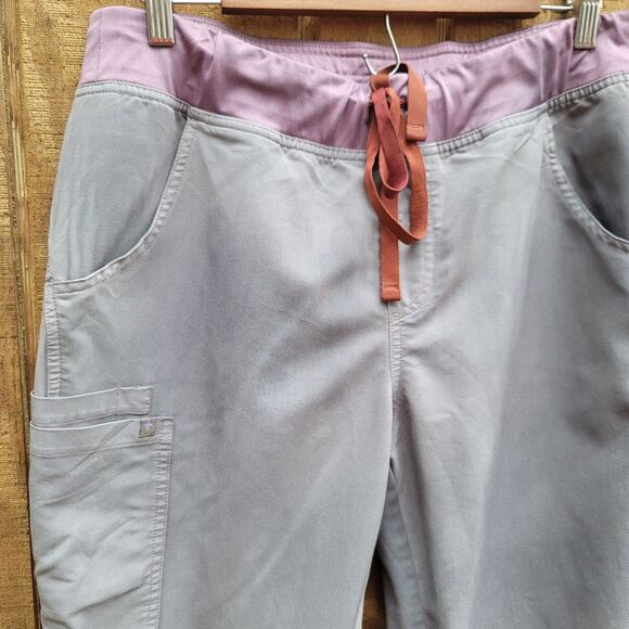 Figs Technical Collection Gray Scrub Pants Womens Size XL - Picture 3 of 16